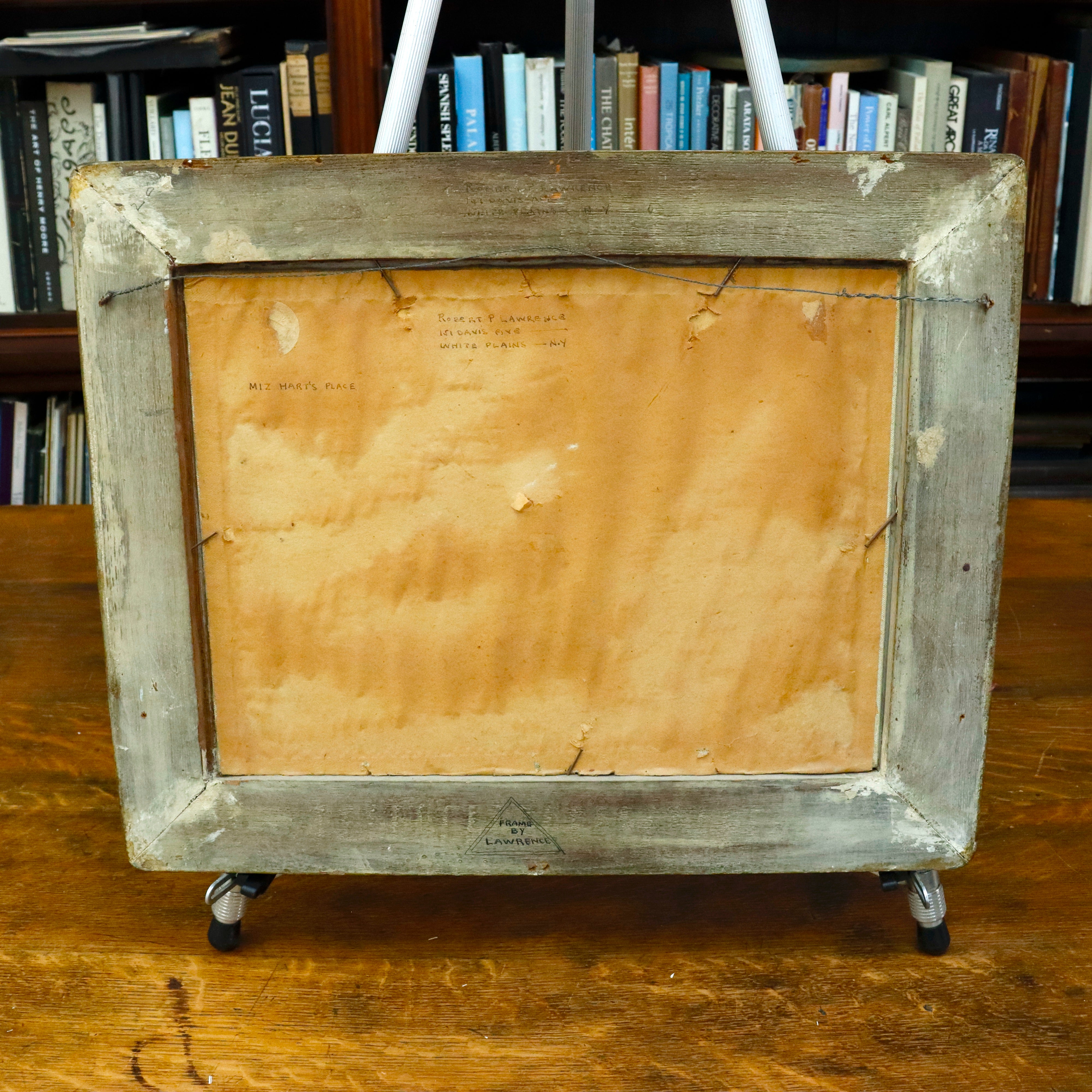 AW050: Robert Pearson Lawrence New England Landscape Oil Painting