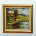 Impressionist Oil on Board Landscape Painting | Work of Man