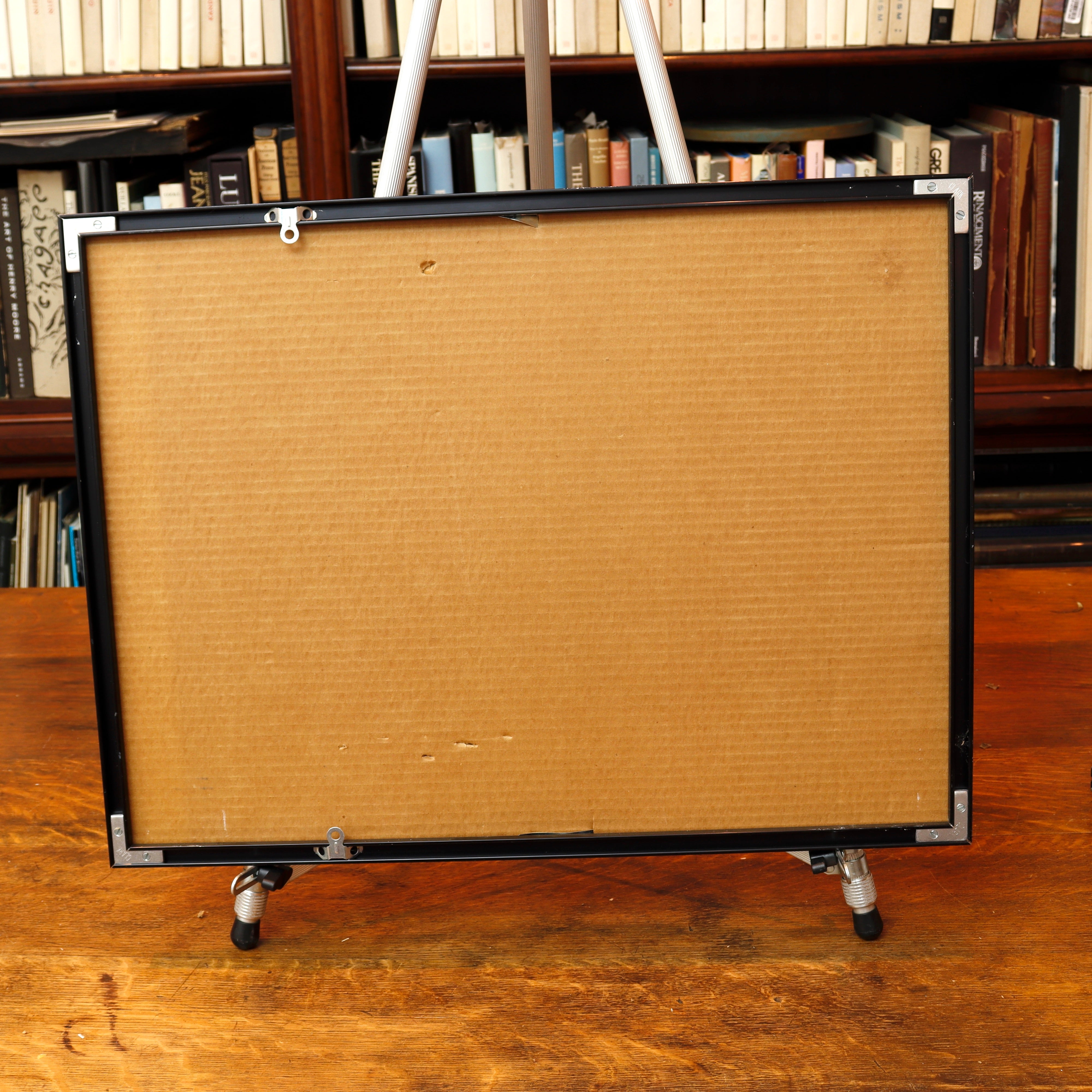 AW4-014: Burns Gouache on Paper Board City Birdseye View