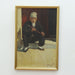  Man With Opium Pipe Signed Pam G '63 Oil on Canvas Painting | Work of Man