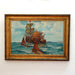 Maurice George Logan Spanish Galleon Circa 1920's Oil on Canvas Painting | Work of Man