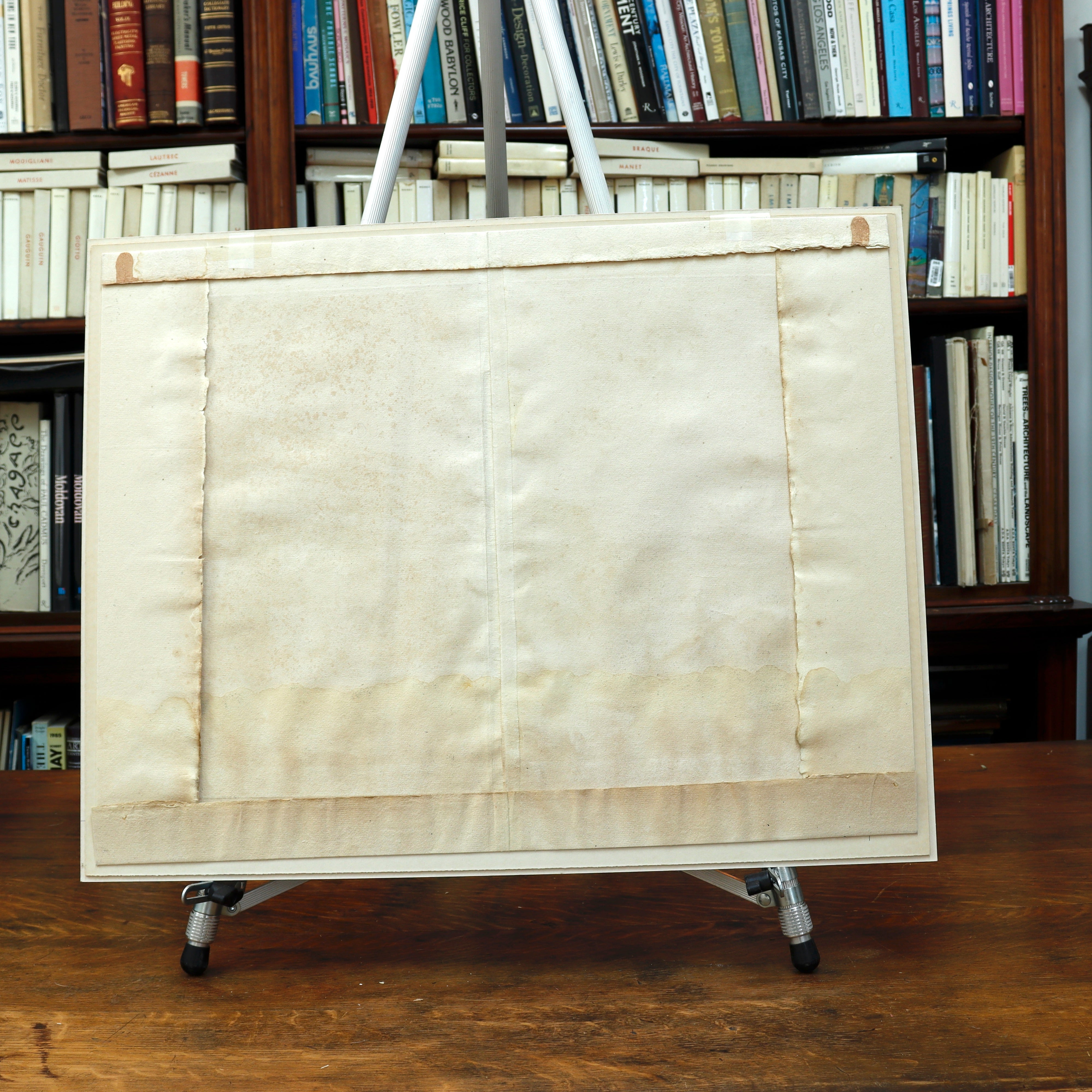 AW7-088: Jean Barbault Etching Views of Rome - Veduta del Porto di Ripa grande (View of the port of Ripa grande) Circa 1761