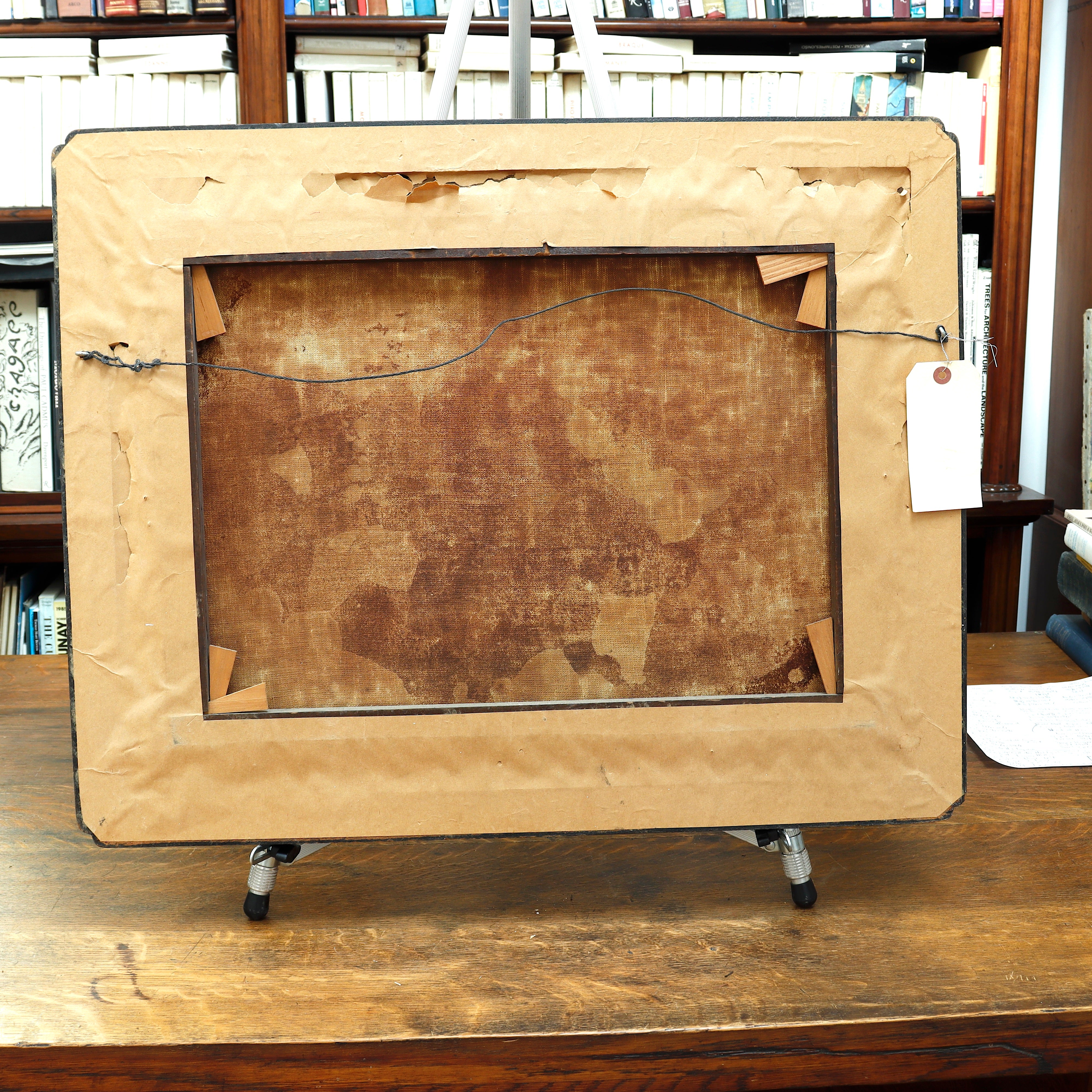 AW143: S E Paine Portrait of Horse Titled Geo. Wilks Jr Early 19th Century