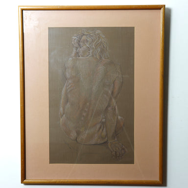 Philis Raskind Male Nude Crayon On Paper  Paul Cadmus | Work of Man