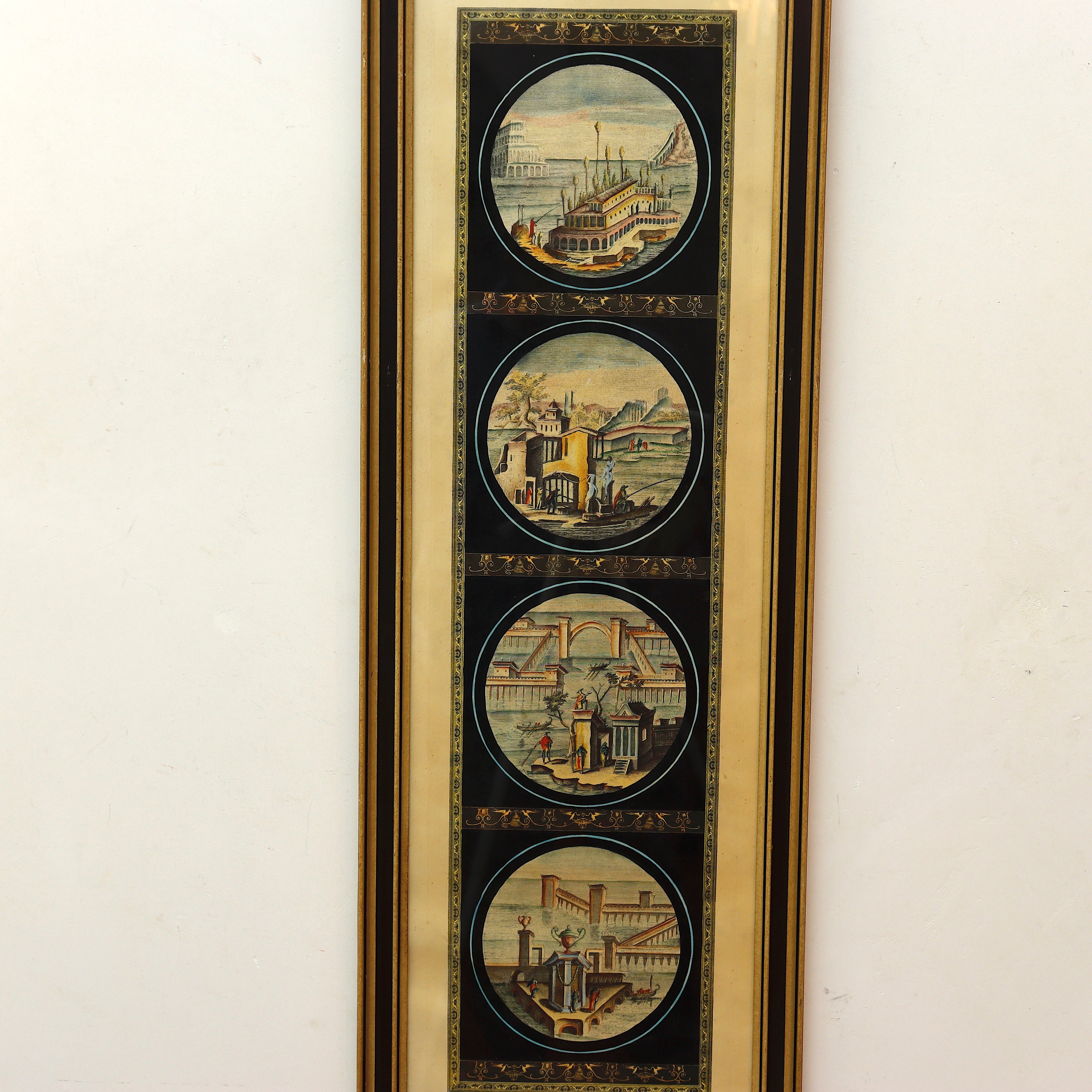 AW7-045: Roccus Pozzi After Nicolas Vanni Pair Chinoiserie Aquatint Etchings