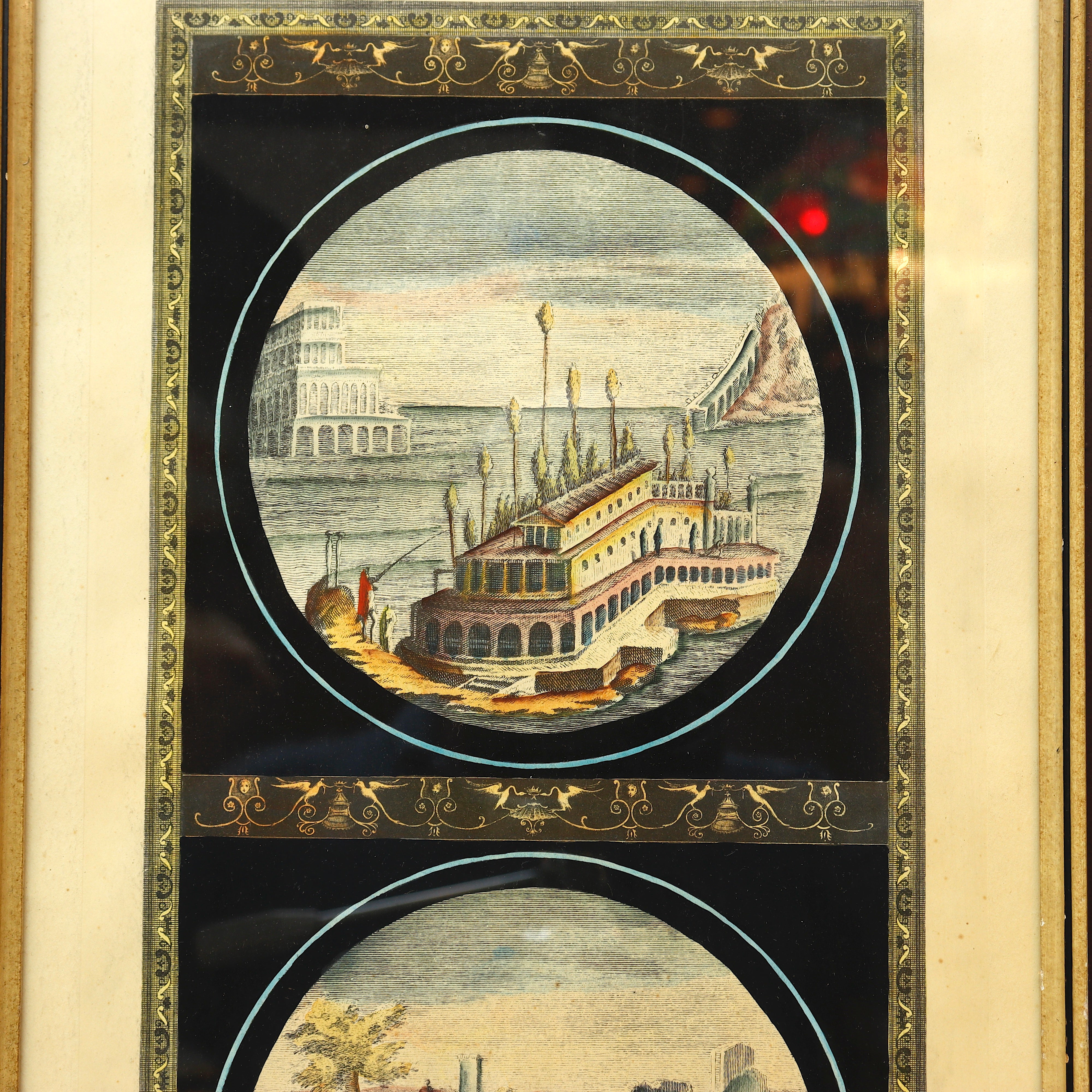 AW7-045: Roccus Pozzi After Nicolas Vanni Pair Chinoiserie Aquatint Etchings