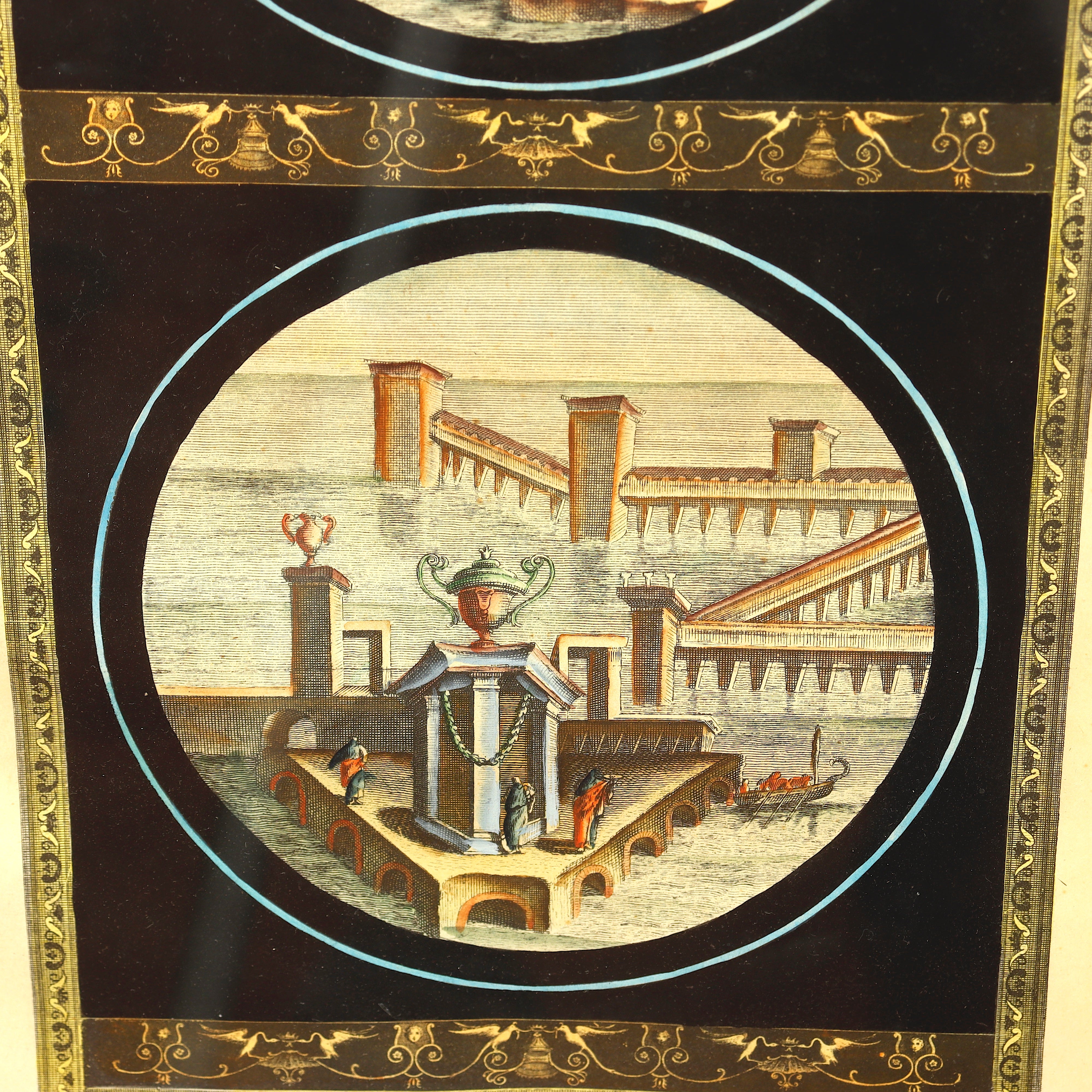 AW7-045: Roccus Pozzi After Nicolas Vanni Pair Chinoiserie Aquatint Etchings