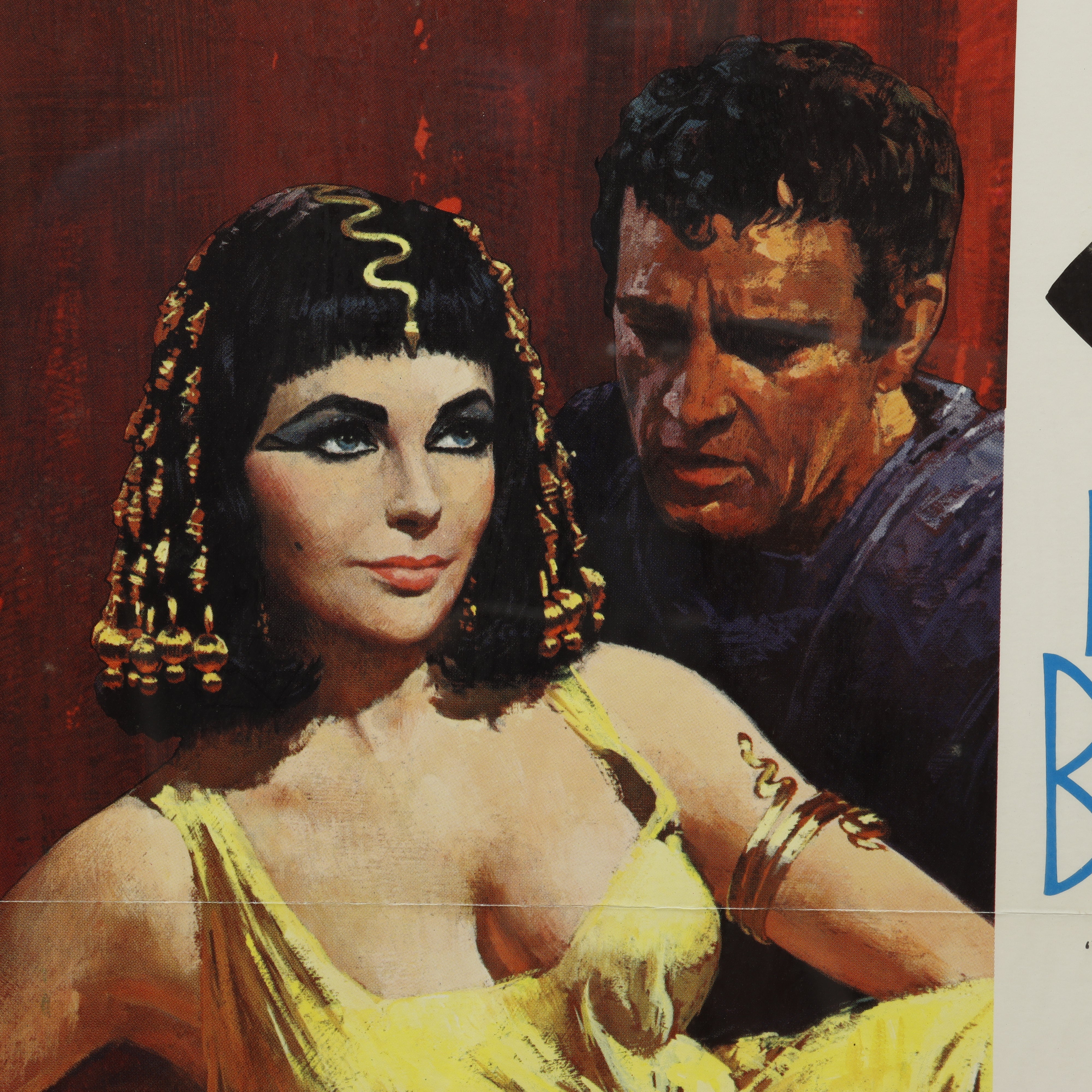 AW8-046: Cleopatra Movie Poster Circa 1963 Spanish Market