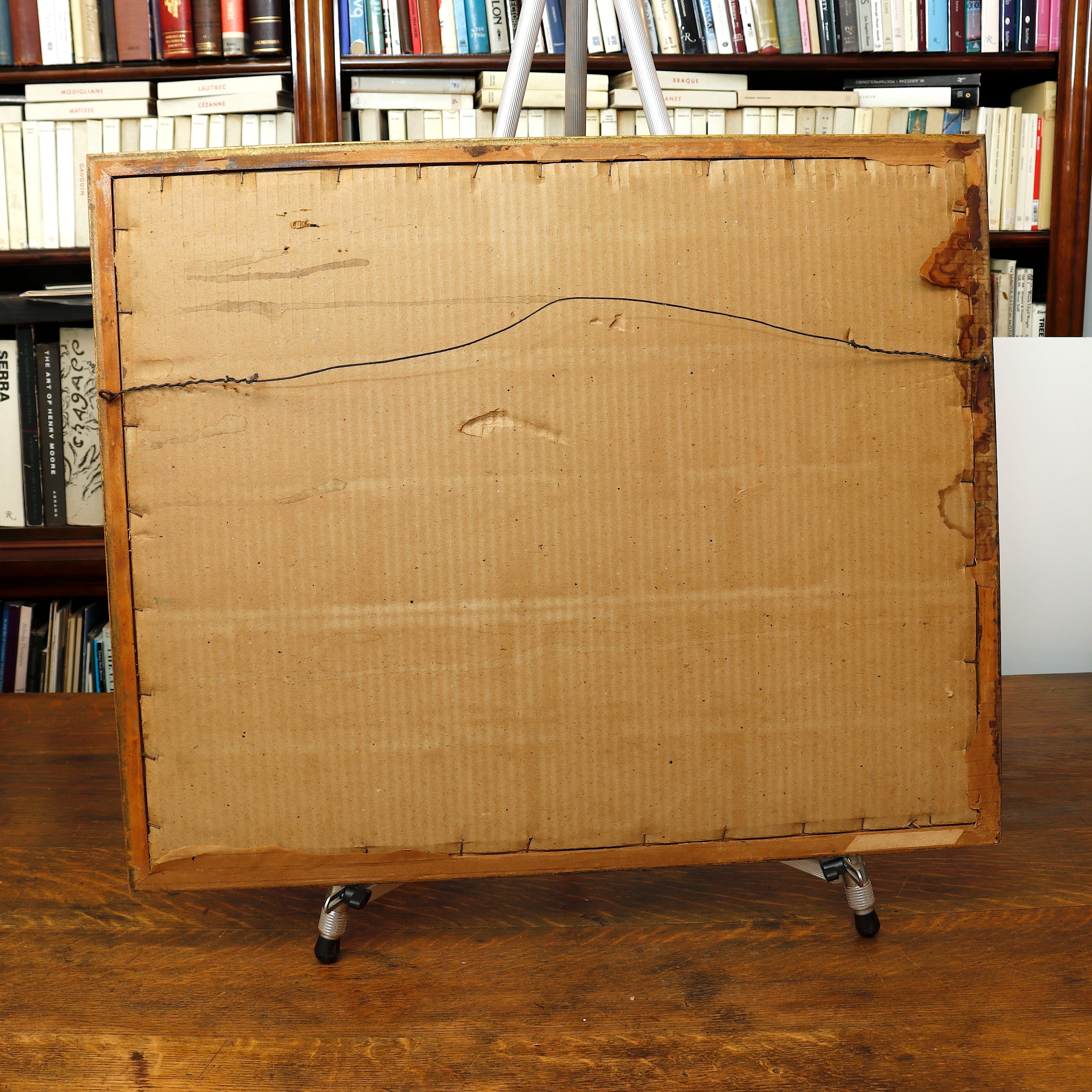 AW8-080: Lucius Rossi Complimentary Pair Antique Lithographs Printed by Manzi Joyant