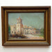 Alexa JT Smith Oil on Canvas Painting of San Antonio Texas Mission  Work of Man