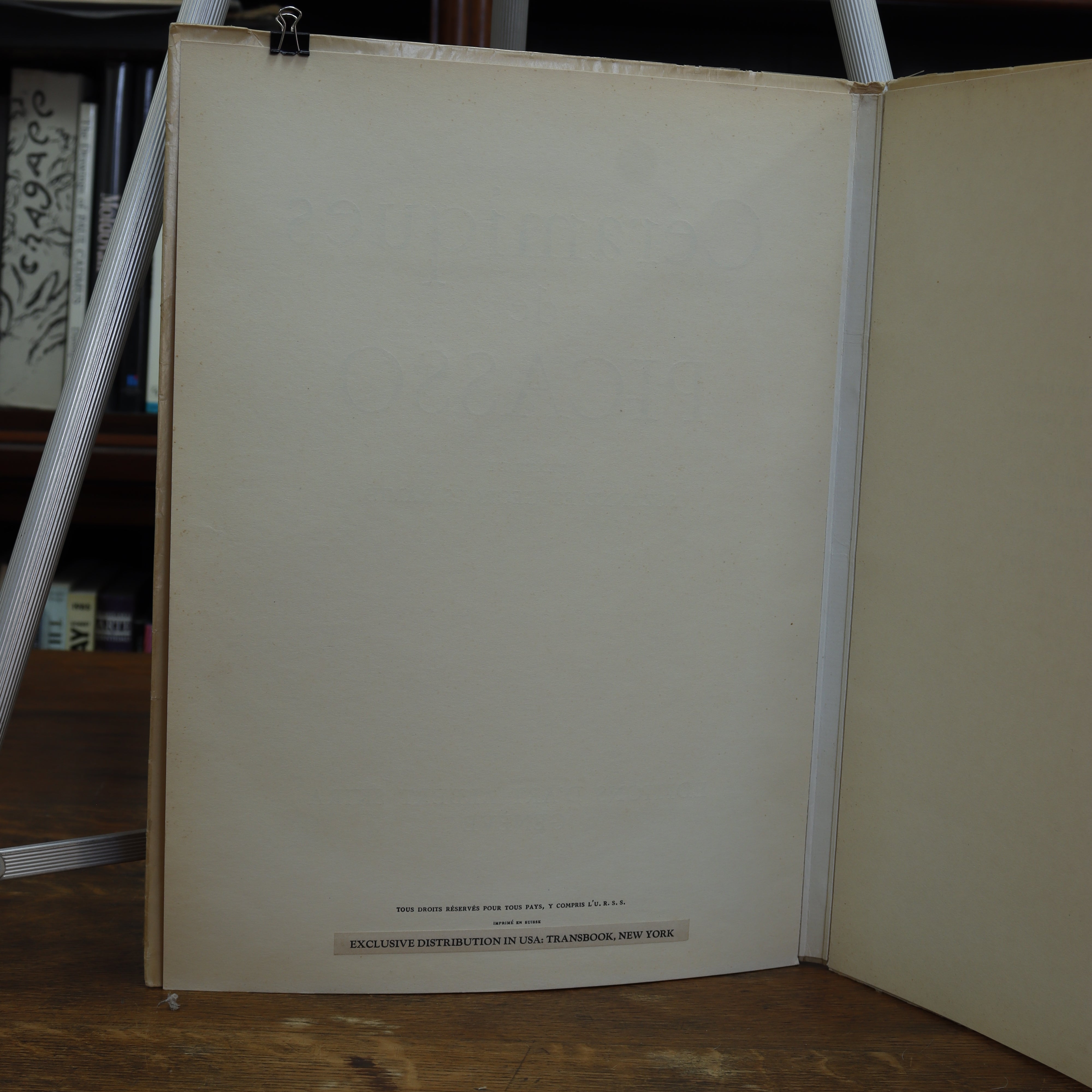 AW8-012: Ceramiques de Picasso Editions D'Art Albert Skira Geneva First Edition 1948