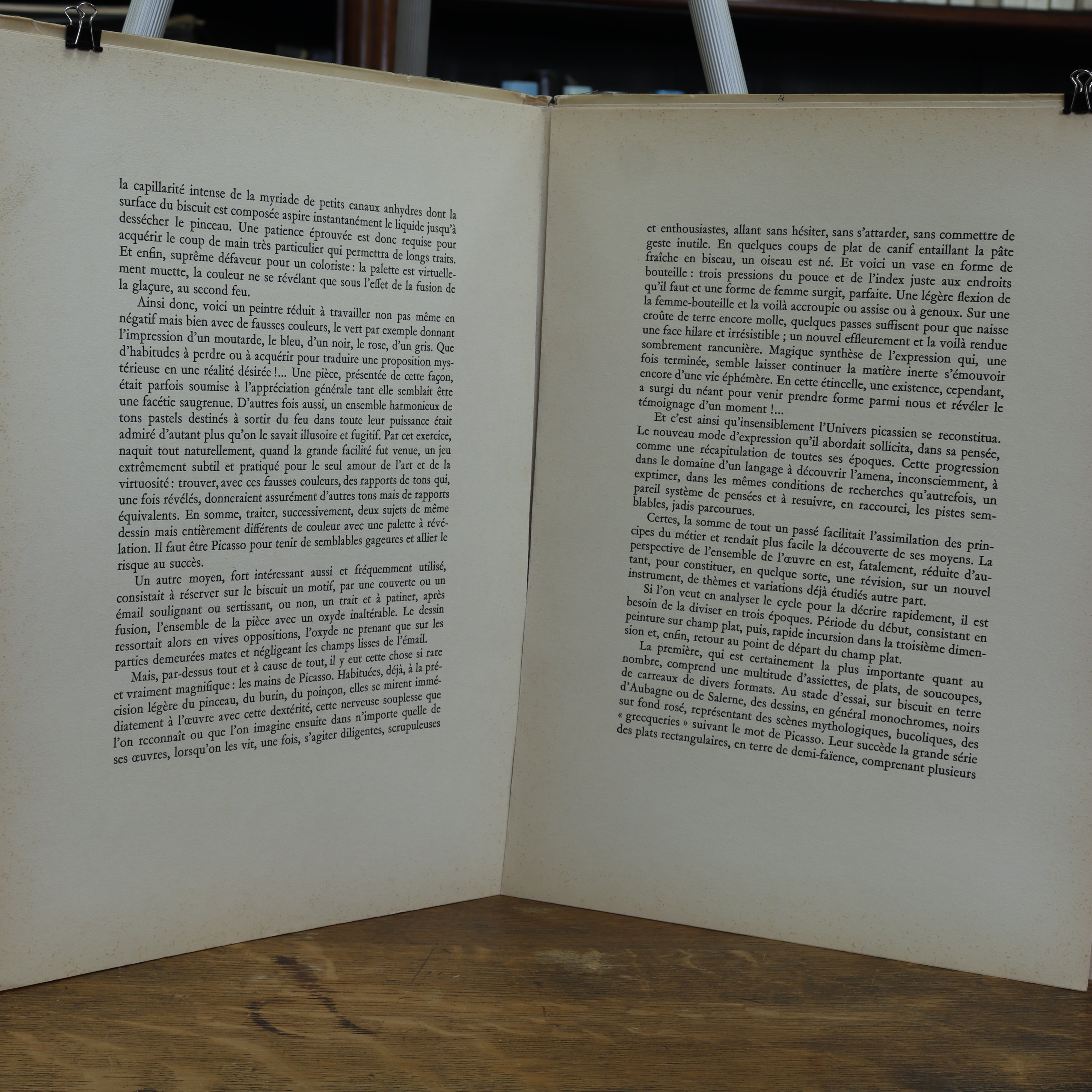 AW8-012: Ceramiques de Picasso Editions D'Art Albert Skira Geneva First Edition 1948