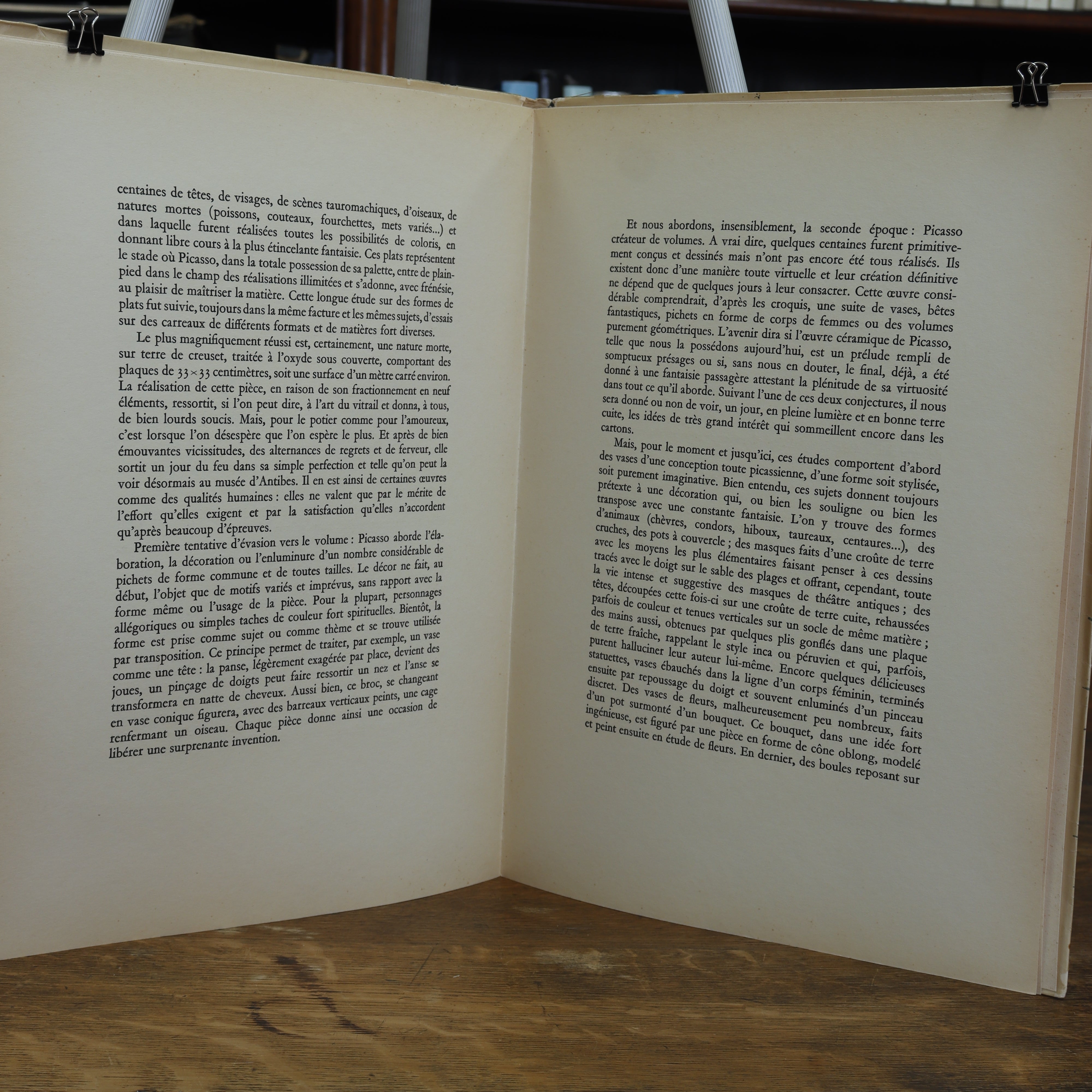 AW8-012: Ceramiques de Picasso Editions D'Art Albert Skira Geneva First Edition 1948
