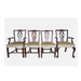 Antique Carved Mahogany Chippendale Chairs | Work of Man