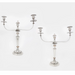 Pair English Regency Sheffield Plate Candelabra | Work of Man