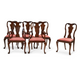 Antique English Waring & Gallows Queen Anne Dining Chairs | Work of Man