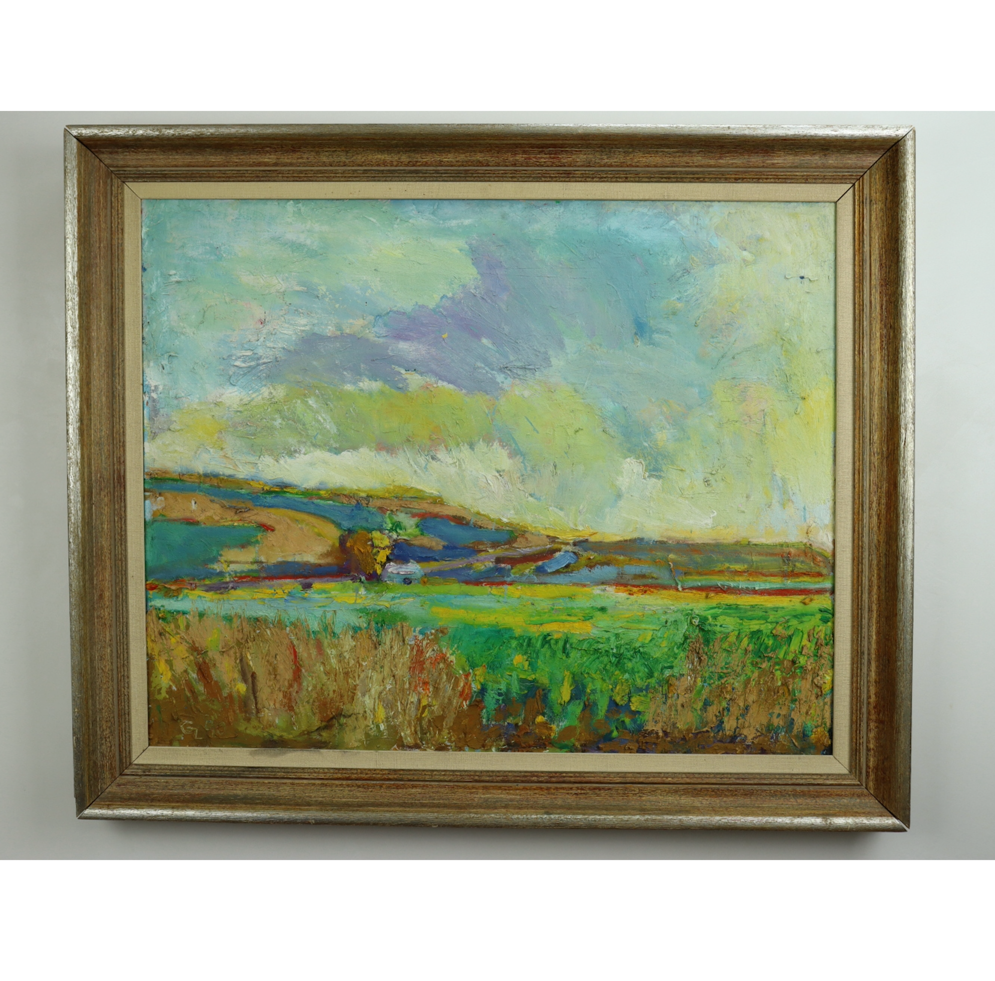 Gary Lundblad Swanton Valley Oil on Canvas Painting | Work of Man