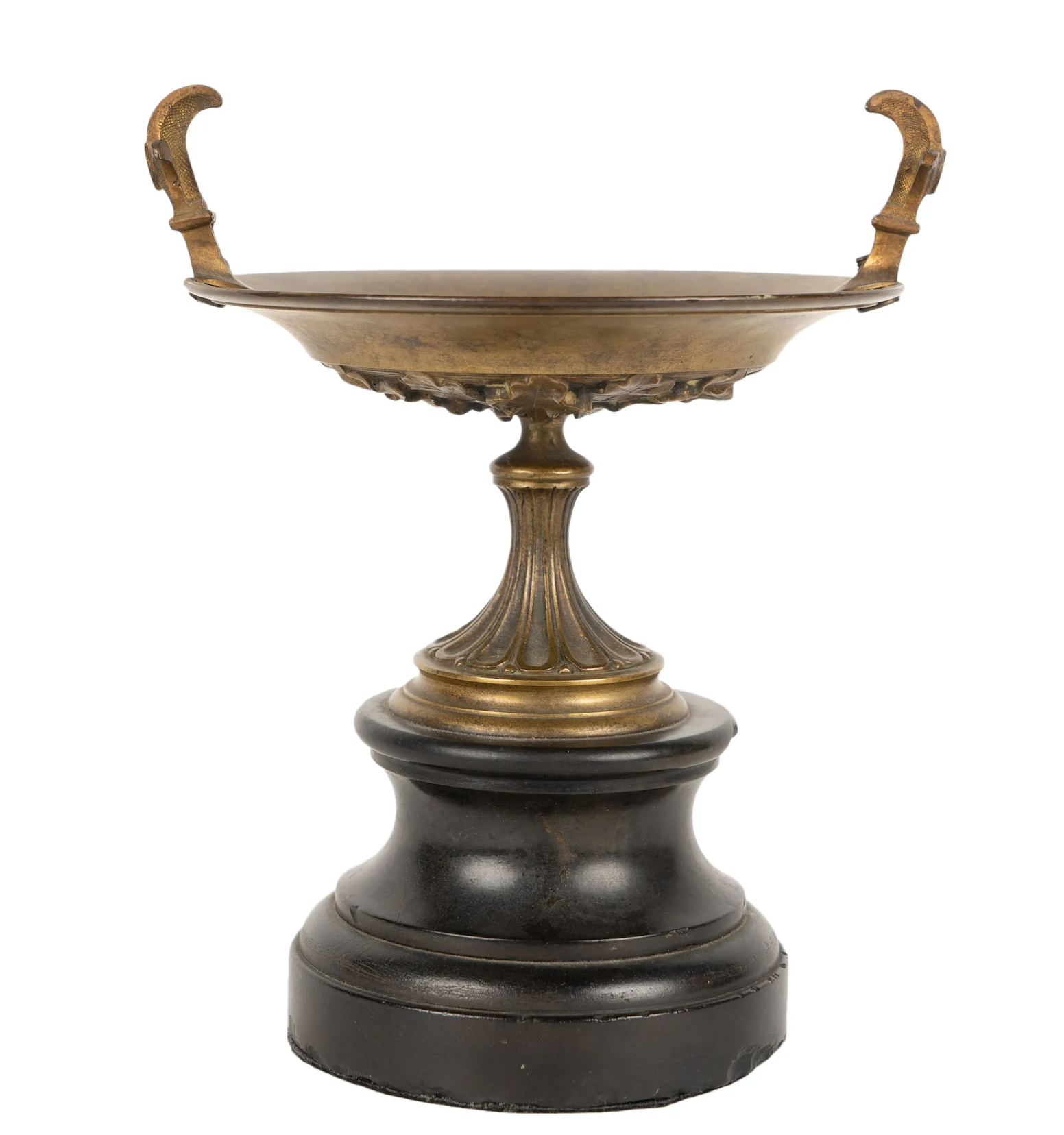 Bronze Tazza on Marble Base Jules Moigniez | Work of Man