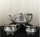 Antique 19th C English 3pc tea set | Work of Man