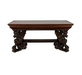 Antique R.J. Horner Carved Mahogany Griffin Library Table | Work of Man