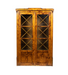 Antique Biedermeier Karelian Birch Display Cabinet | Work of Man
