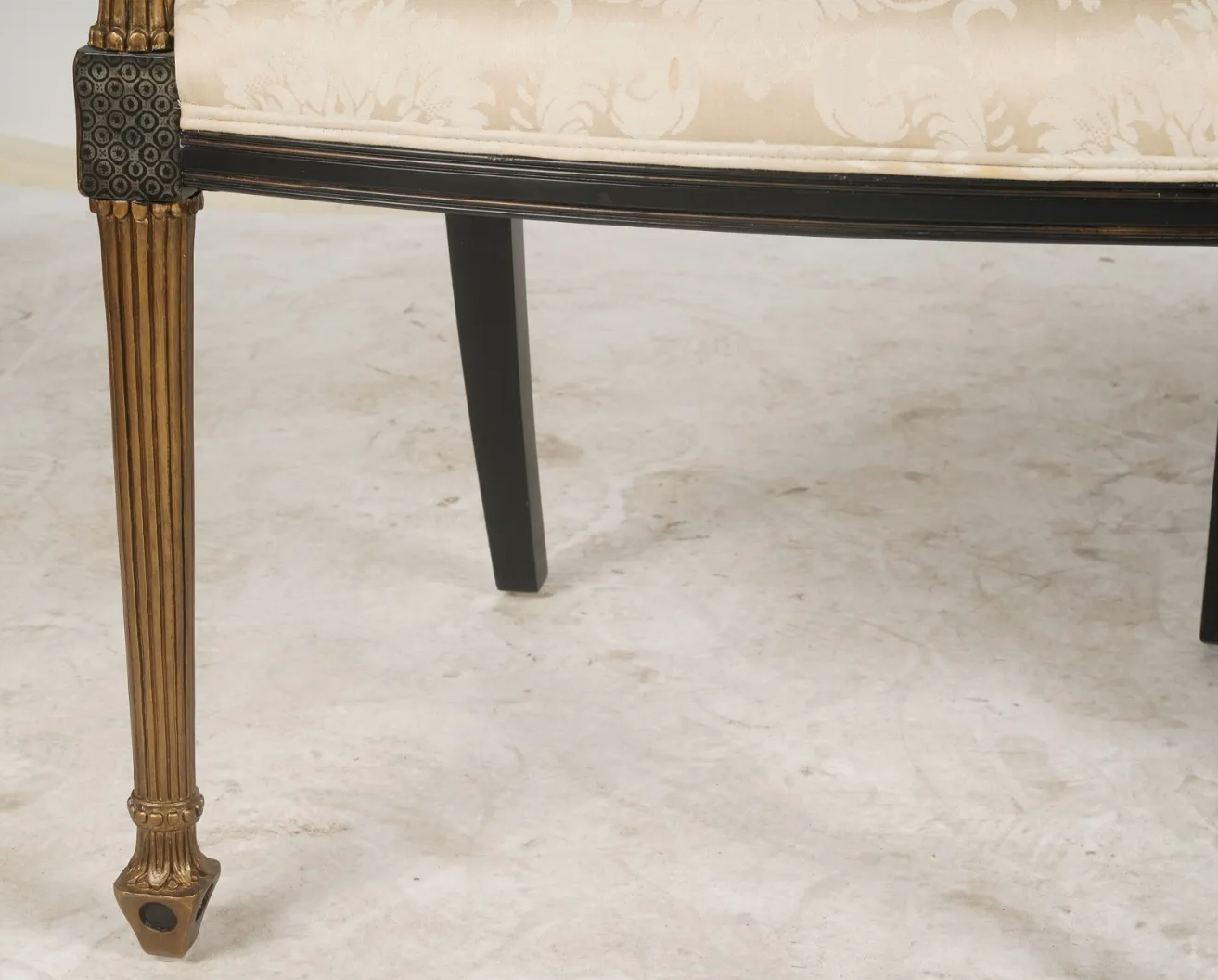 AF2-046:  Late 20th Century English Regency Style Chinoiserie Arm Chair