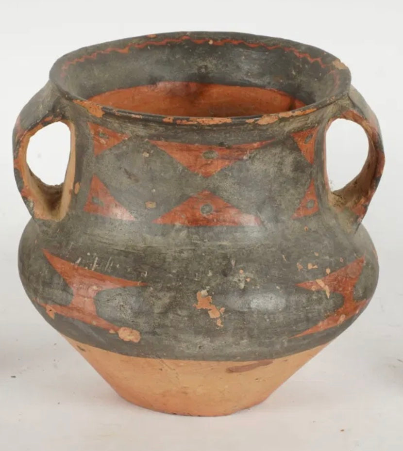 DA5-023: Early Chinese Neolithic Period Two Handled Cup From Machang Phase of Majiayao Culture