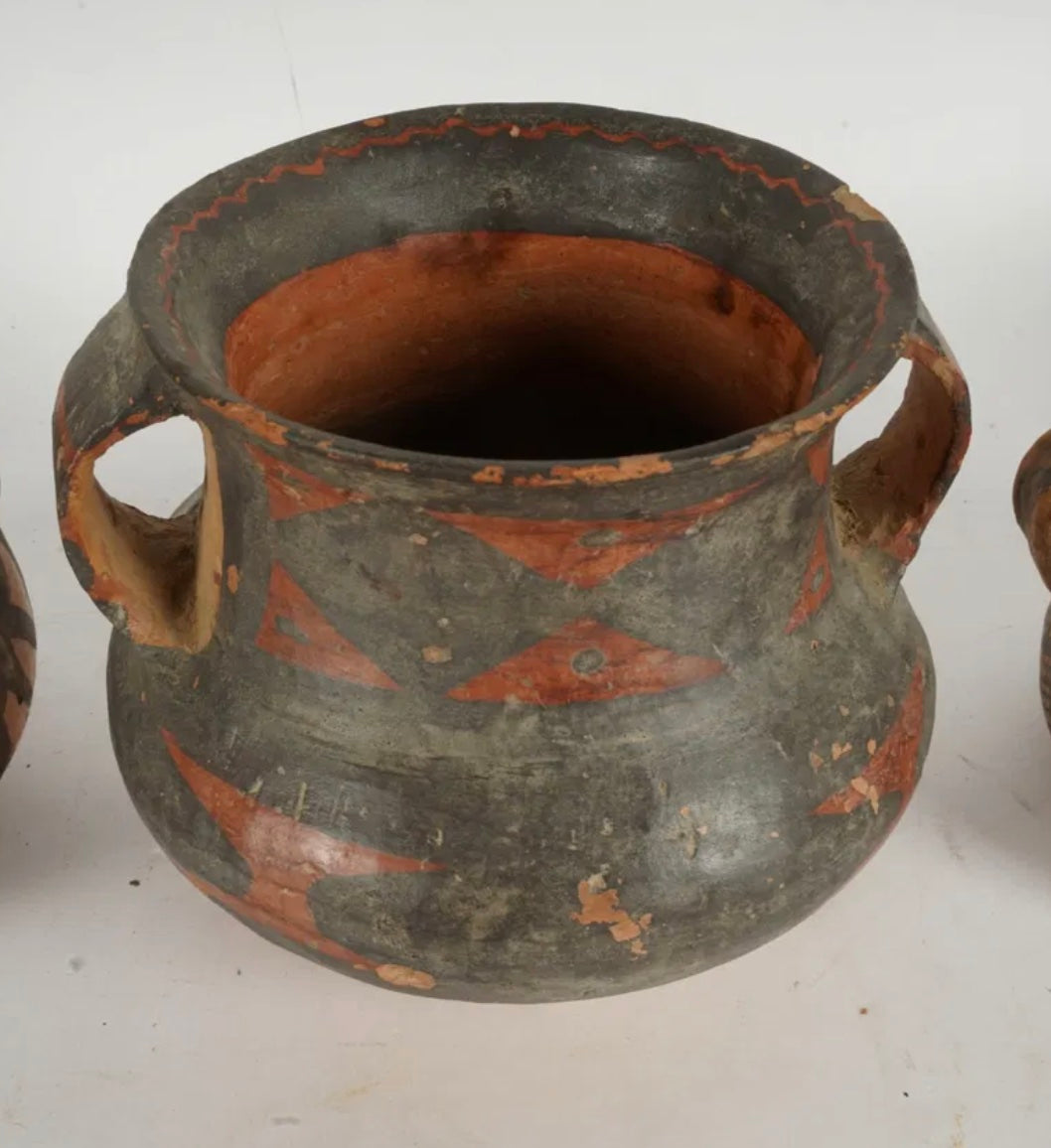 DA5-023: Early Chinese Neolithic Period Two Handled Cup From Machang Phase of Majiayao Culture