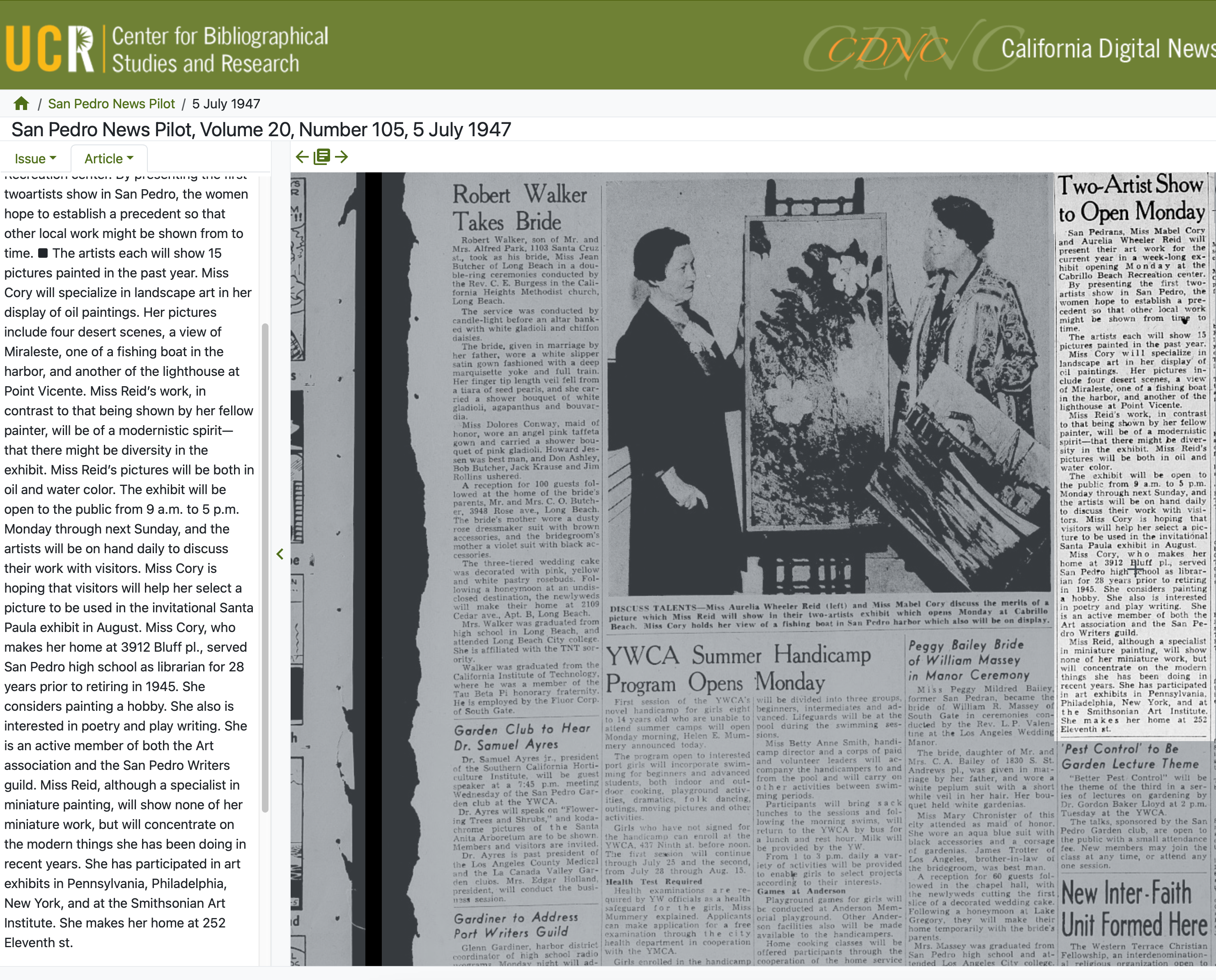 AW5-013: Aurelia Wheeler Reid Early 20th C Pastel on Paper "Street Sweeper"