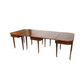 Rare Antique American Federal Plum Pudding Mahogany Banquet Table | Work of Man