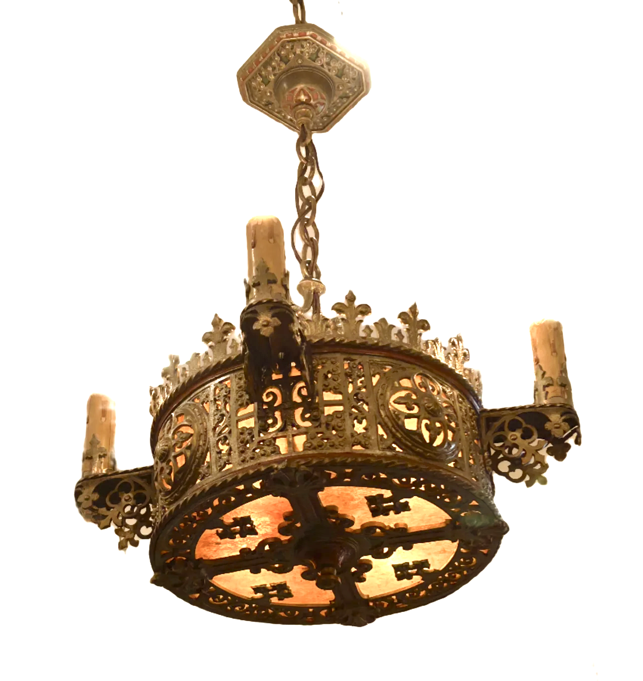 Beaux Arts Spanish Gothic Chandelier | Work of Man