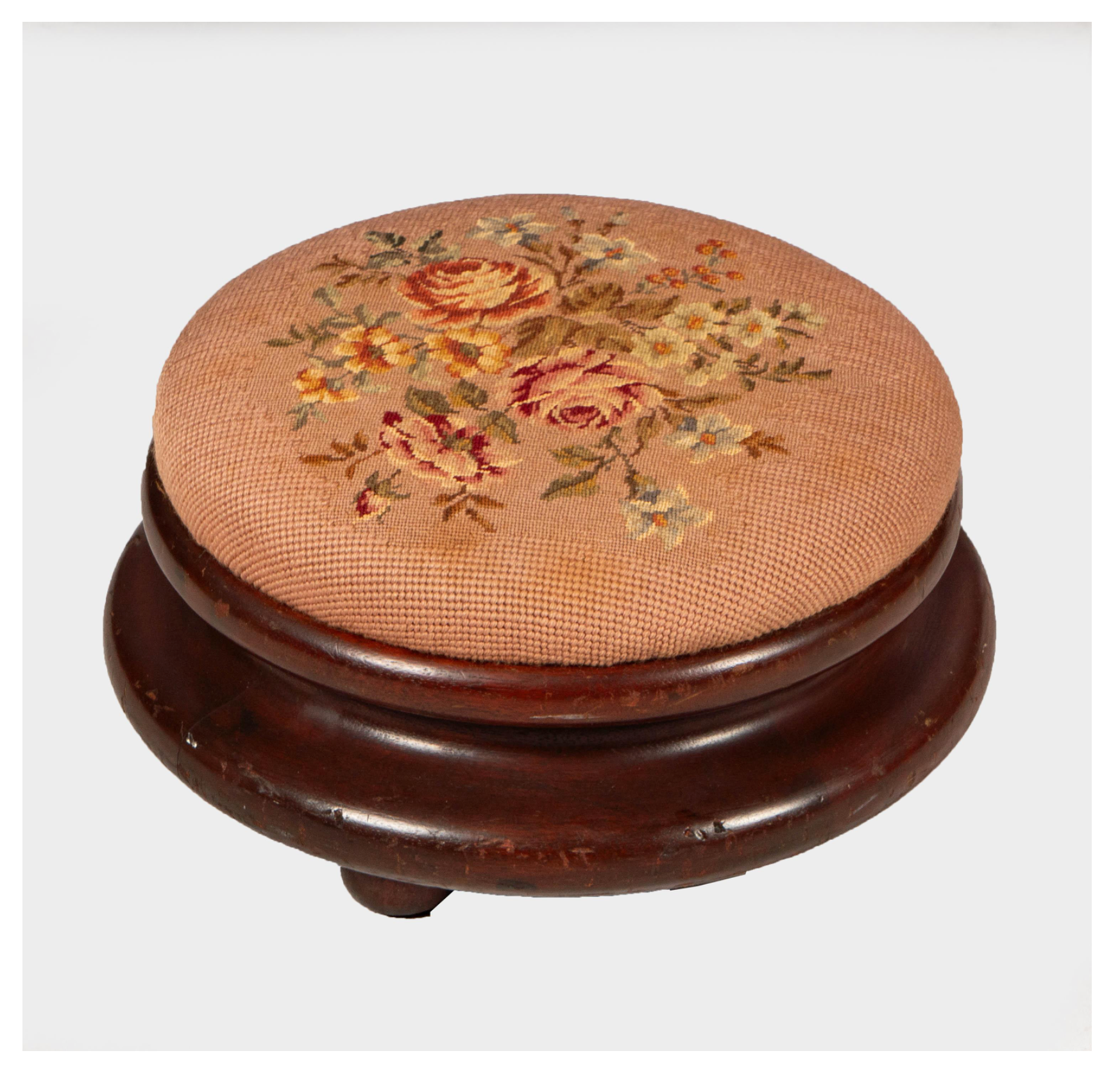 AF2-429: Antique His & Hers Pair Carved Walnut Victorian Style Parlor Chairs Early 20th Century