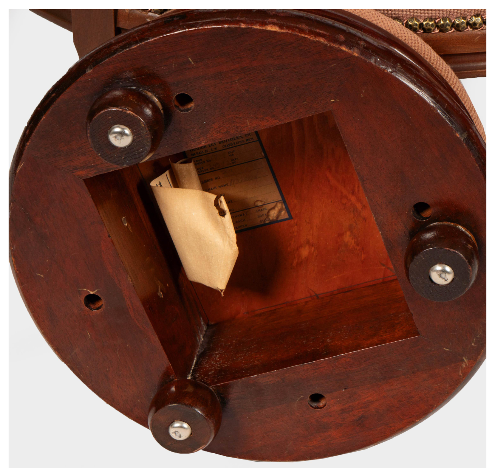 AF2-429: Antique His & Hers Pair Carved Walnut Victorian Style Parlor Chairs Early 20th Century