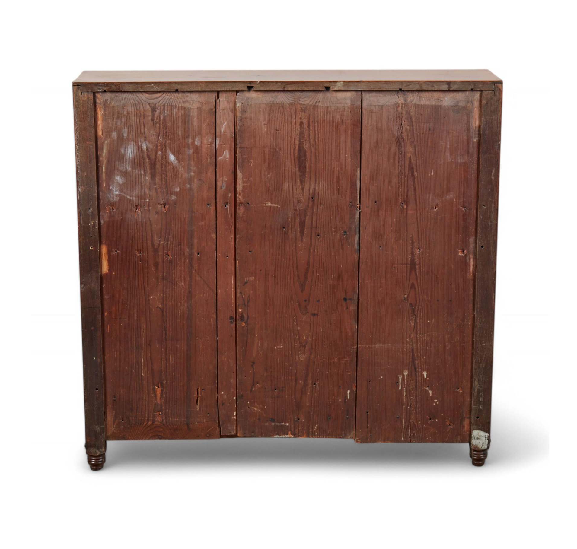 AF5-186: Antique American Federal Walnut Slant Front Desk Late 18th Century