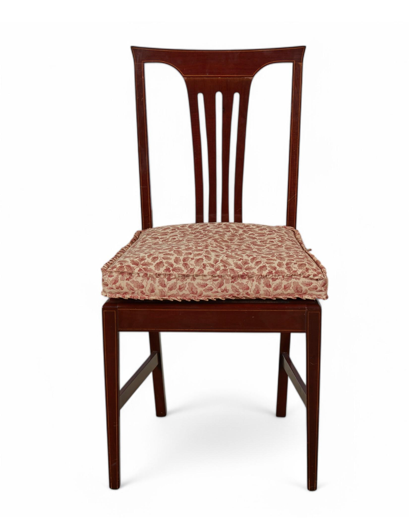 AF2-430: Antique Set of Eight American Federal Mahogany Dining Chairs Early 19th Century