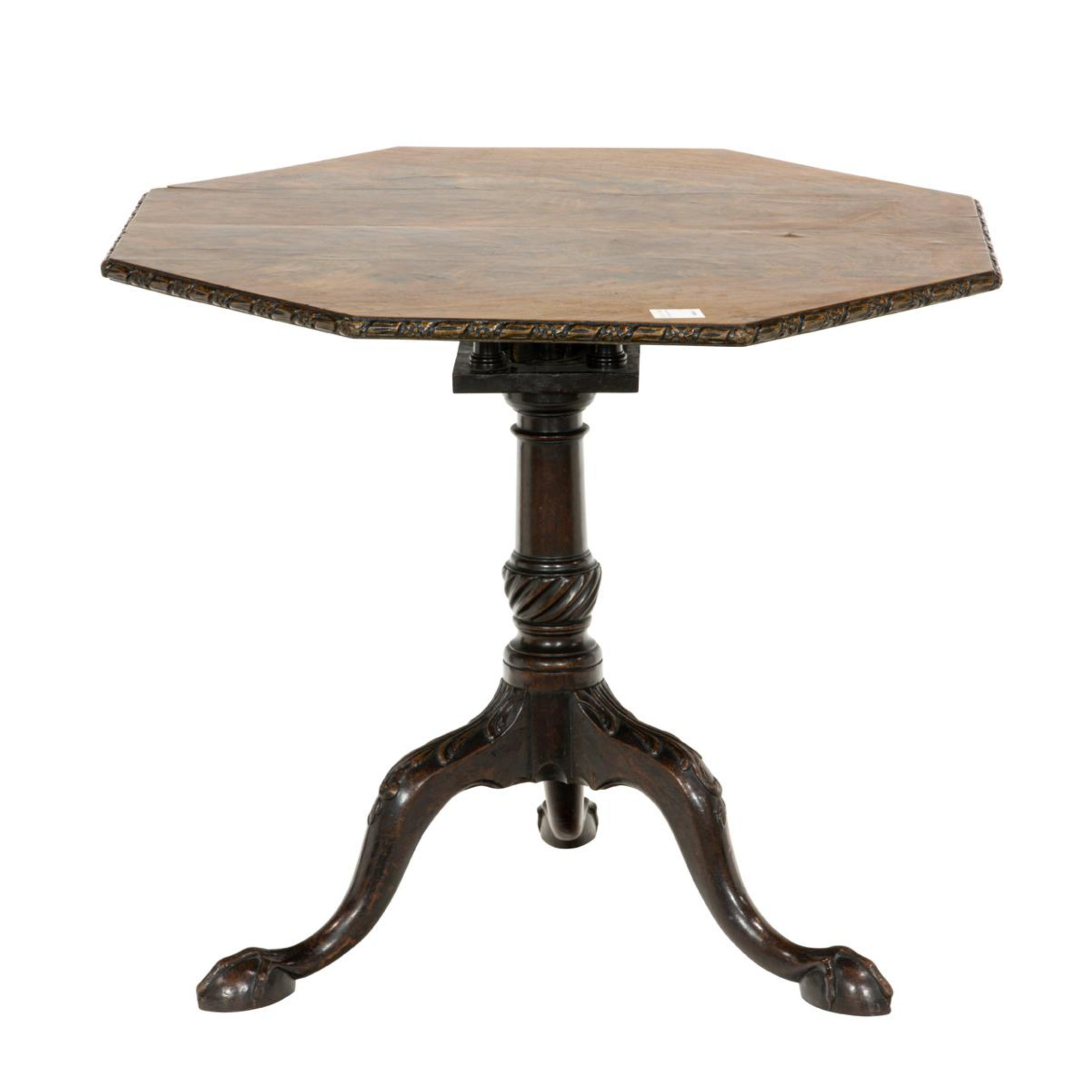 Antique George III Mahogany Tripod Table Late 18th Century | World of Man