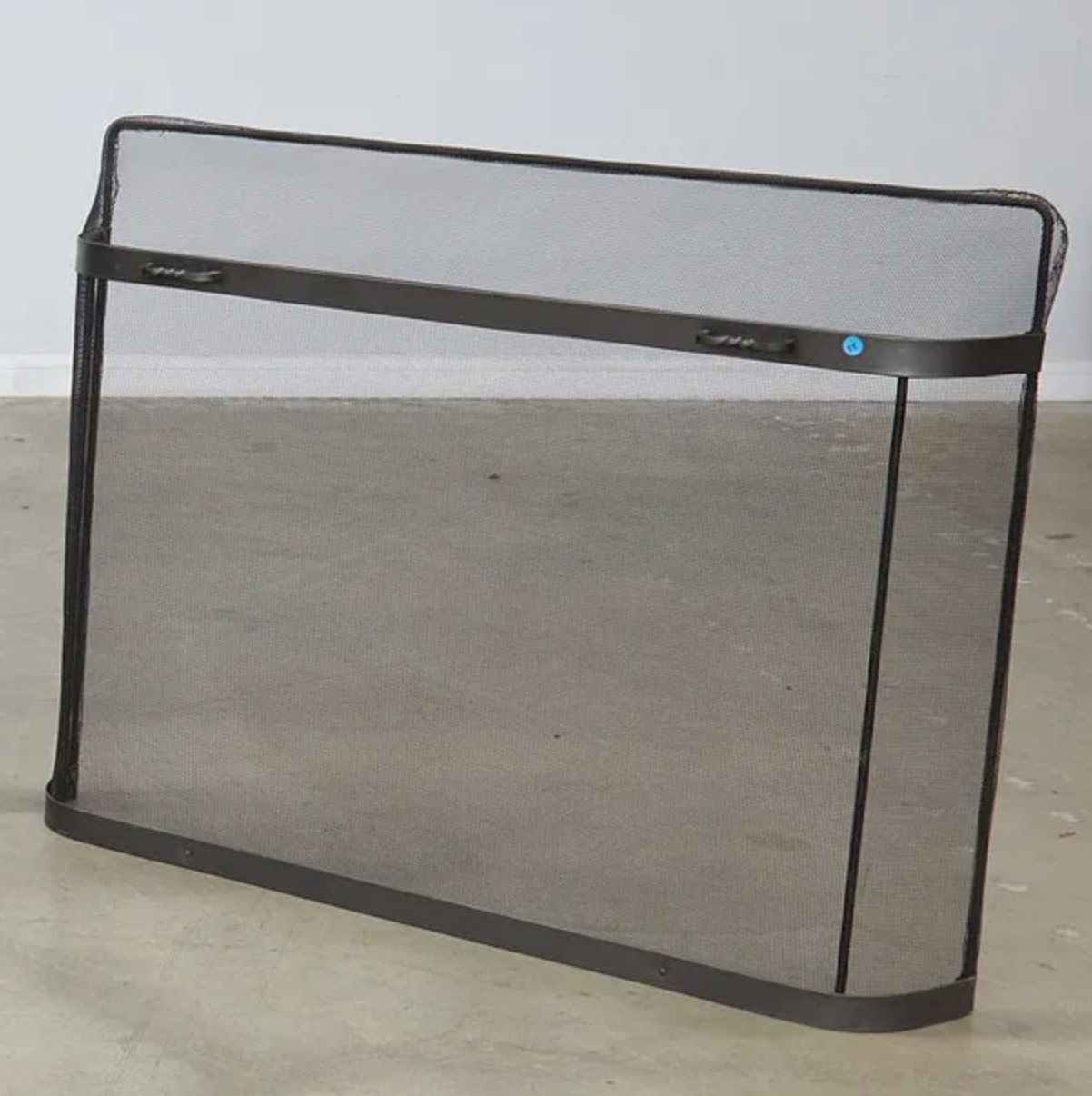 AA3-045: Hand Forged Wrought Iron Fireplace Screen