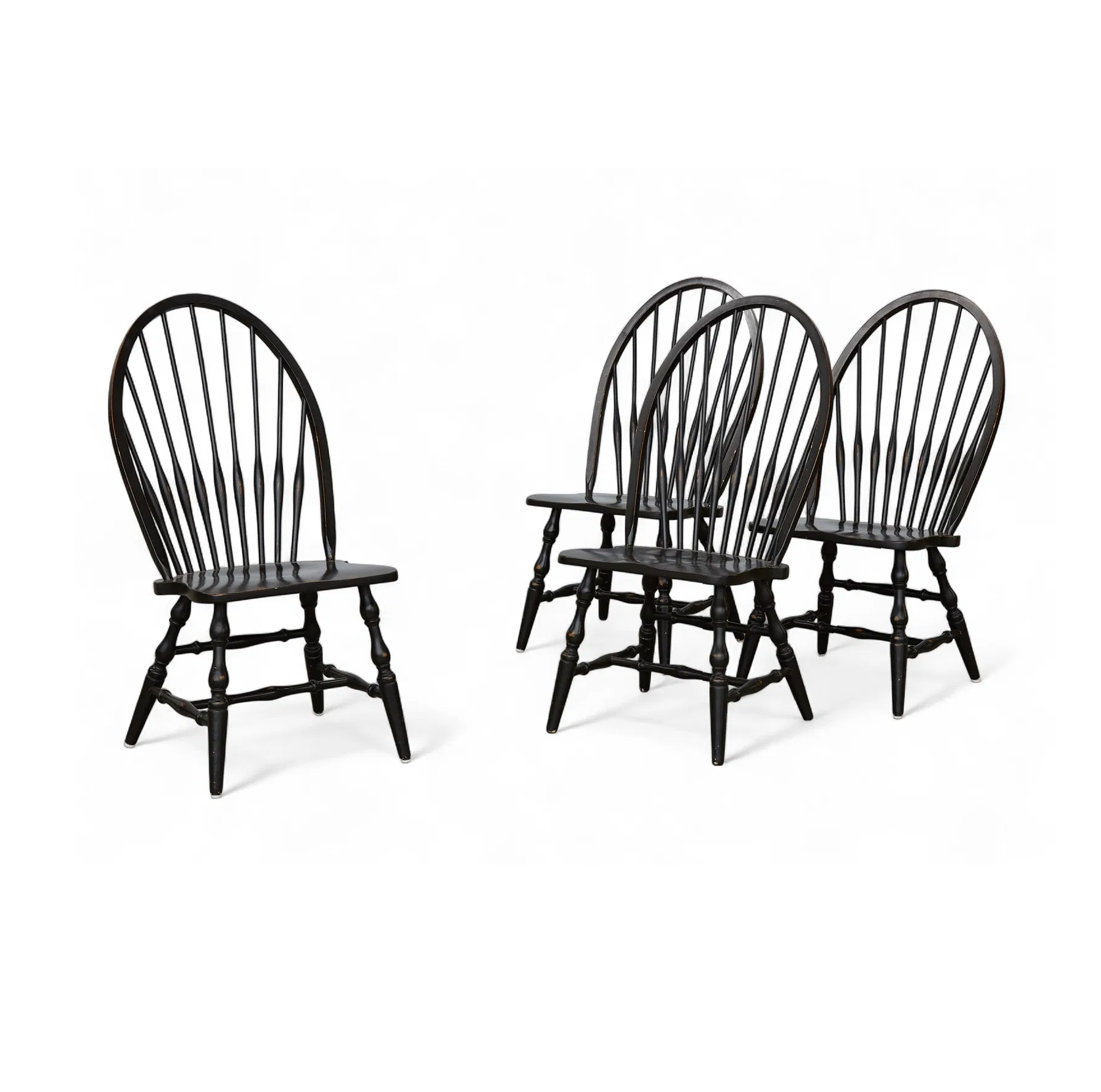 Amish Windsor Bow Back Chairs Vintage Creations By Sam | Work of Man