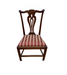Antique American Chippendale Mahogany Side Chair Circa 1800 | Work of Man