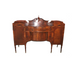 Antique Late 19th C American Sheraton Style Highly Figured Mahogany Sideboard | Work of Man