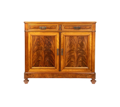 Antique French Louis Philippe Mahogany Dining Buffet Circa 1850 | Work of Man