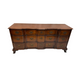 Vintage Kindel Mid Century Solid Mahogany Chippendale Style Block Front Dresser | Work of Man