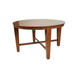 Antique Mission Arts & Crafts Round Quarter Sawn Oak Dining Table | Work of Man