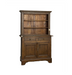 Antique American Colonial Pine Hutch Cupboard Bookcase Cabinet | Work of Man