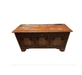 Antique Carved Oak Jacobean  Marquetry Blanket Chest  | Work of Man