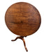 Antique George III Quarter Sawn Oak Tripod Table With Birdcage Late 18th Century | Work of Man