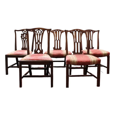 antique-chippendale-mahogany-side-chairs | Work of Man