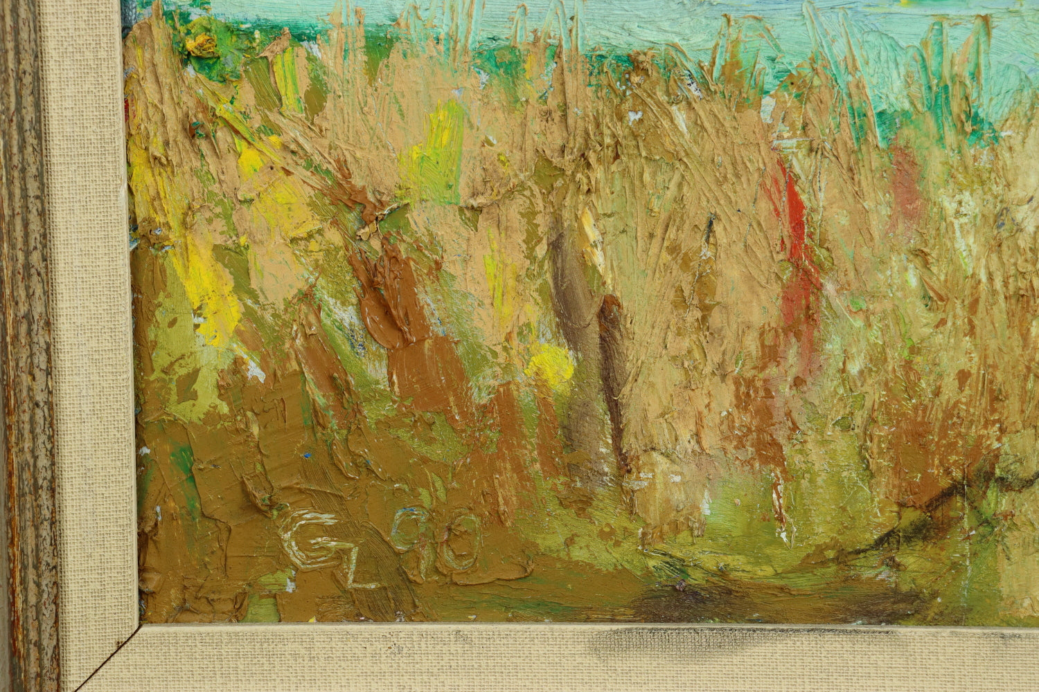 AW372: Gary Lundblad Swanton Valley (N of Santa Cruz) Oil on Canvas