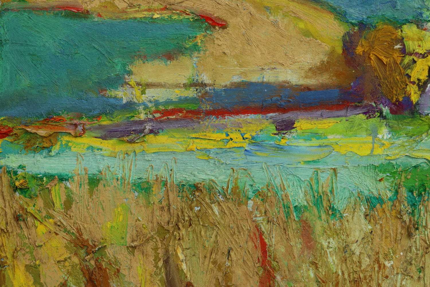 AW372: Gary Lundblad Swanton Valley (N of Santa Cruz) Oil on Canvas