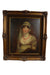 TE Morton - American School - Late 19th C Portrait of a Lady - Oil on Canvas Painting | Work of Man